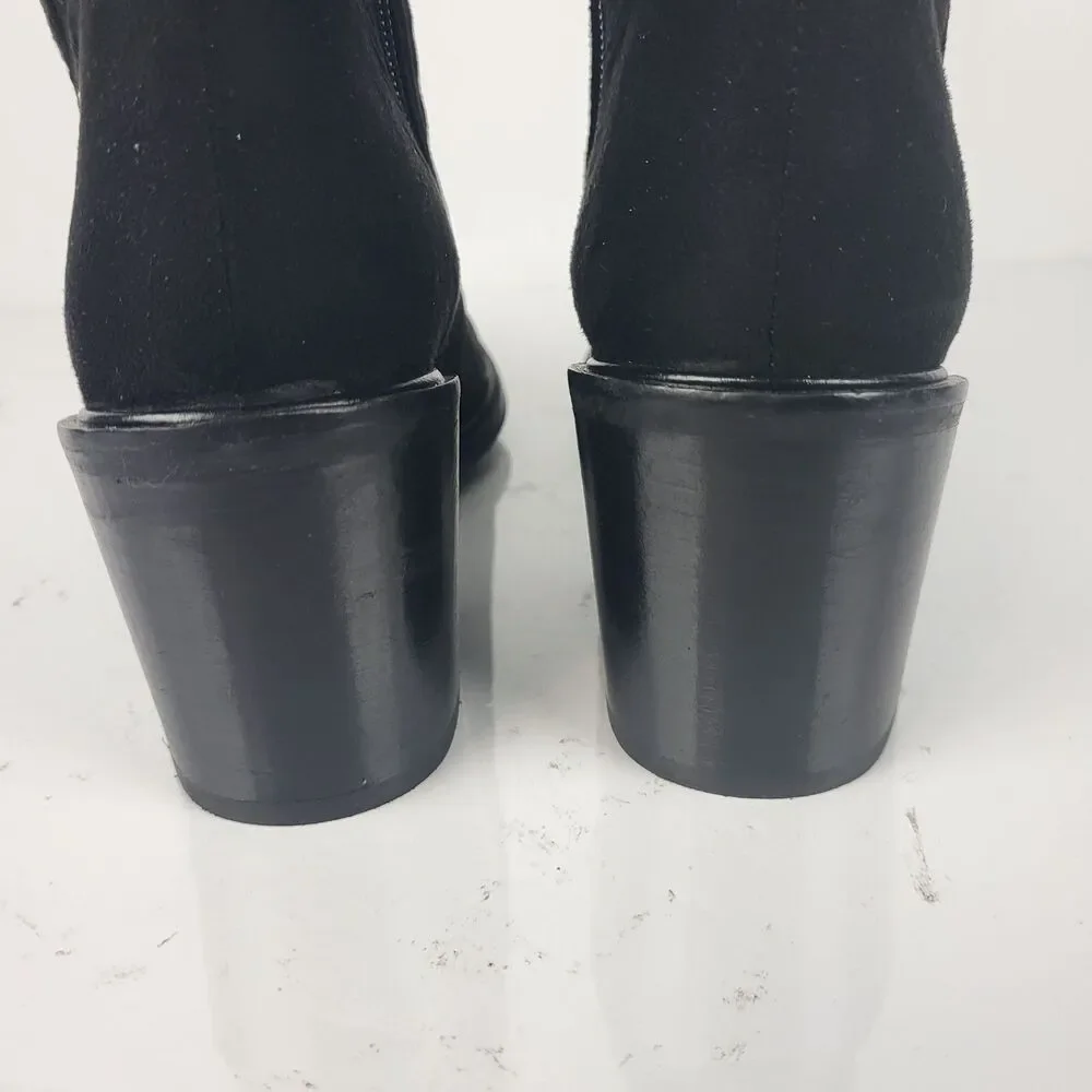 Seychelles Women’s Paradise City fabric Over the Knee Boots Black Size 7